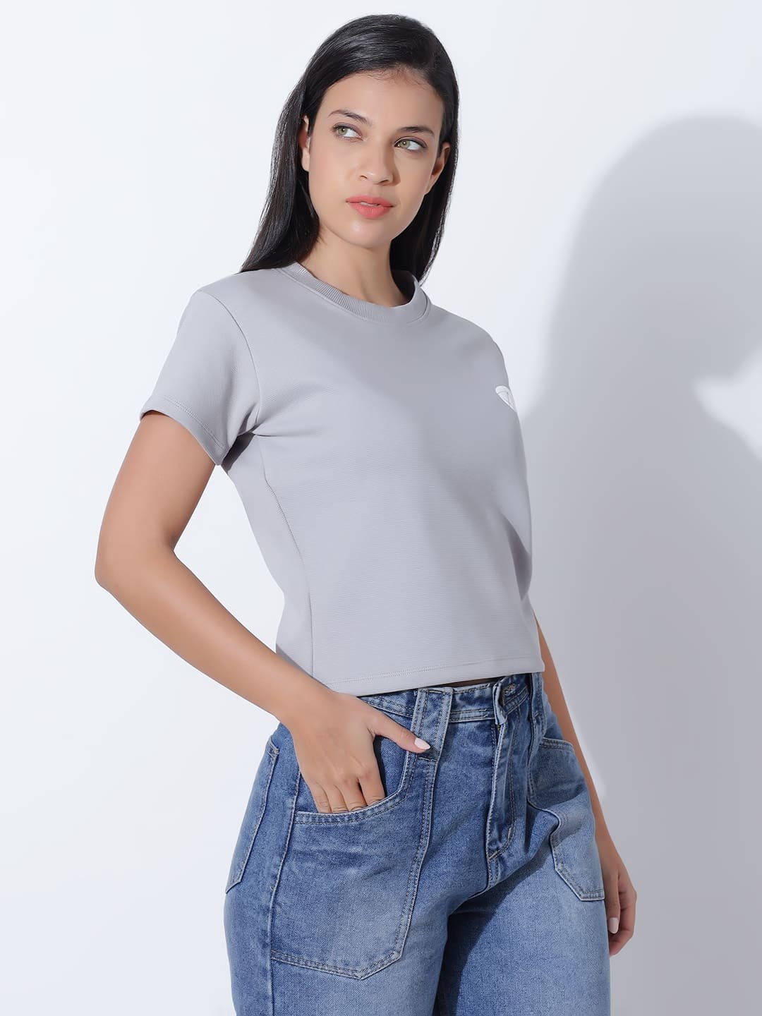 Frost Ash Fitted Tee - Image 6