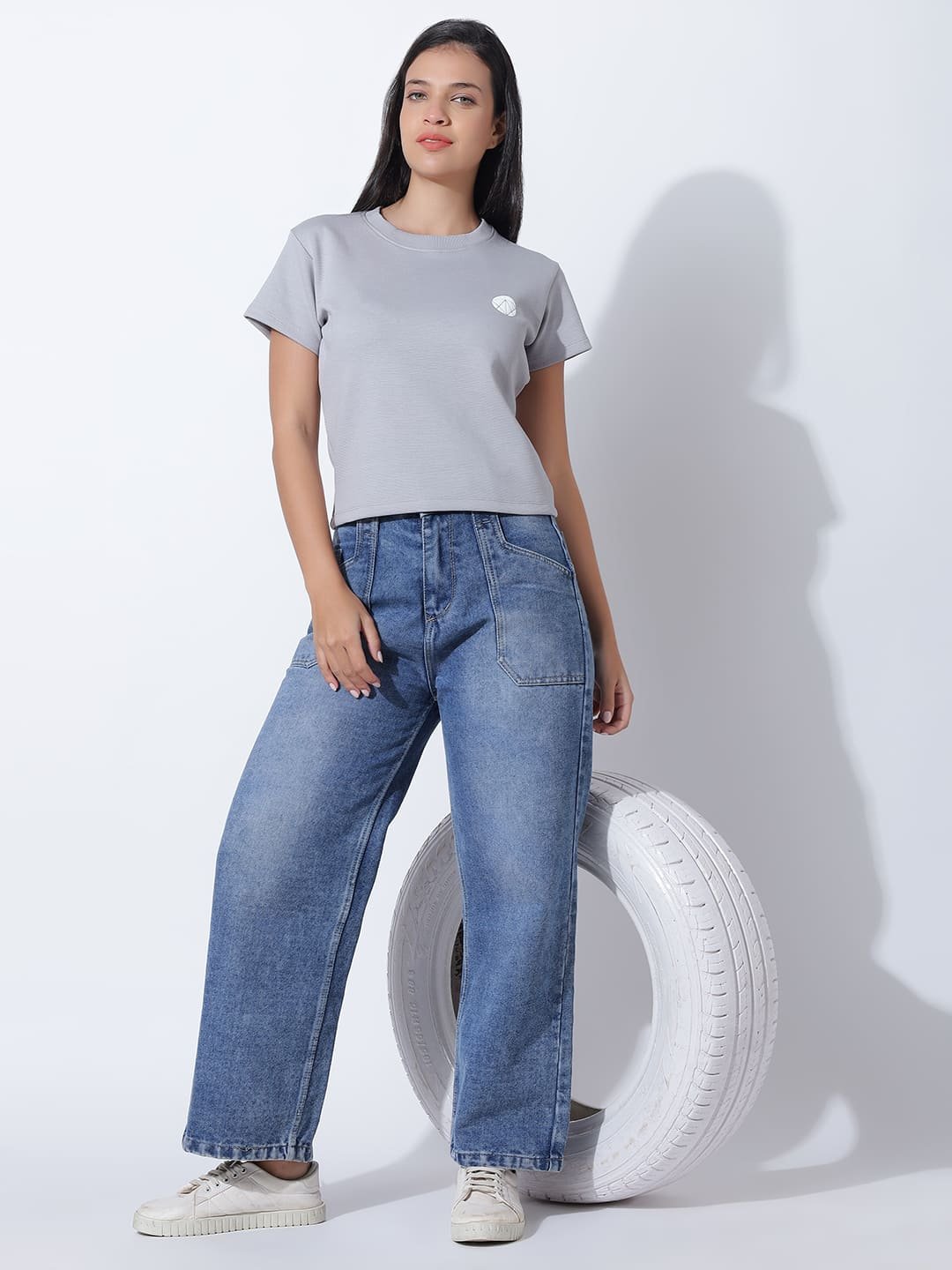 Frost Ash Fitted Tee - Image 4