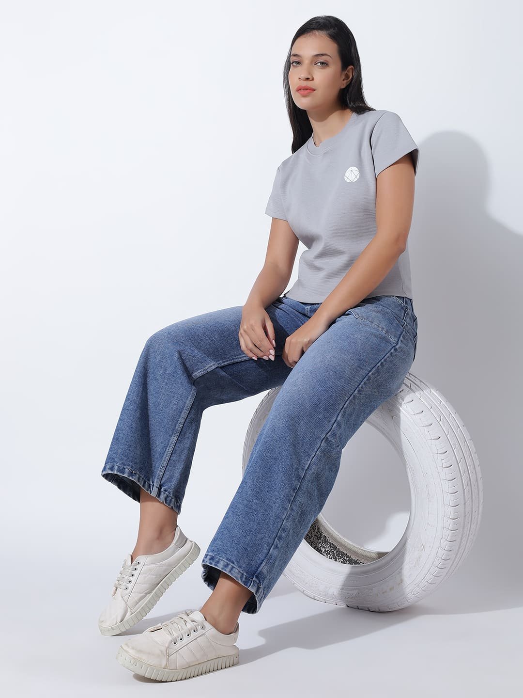 Frost Ash Fitted Tee - Image 3