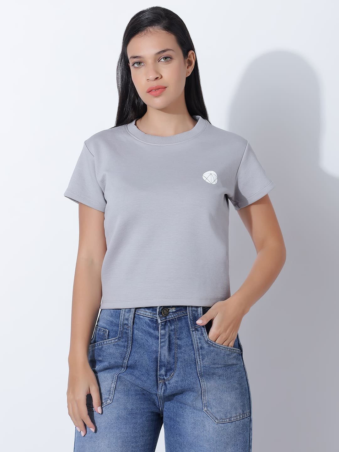 Frost Ash Fitted Tee