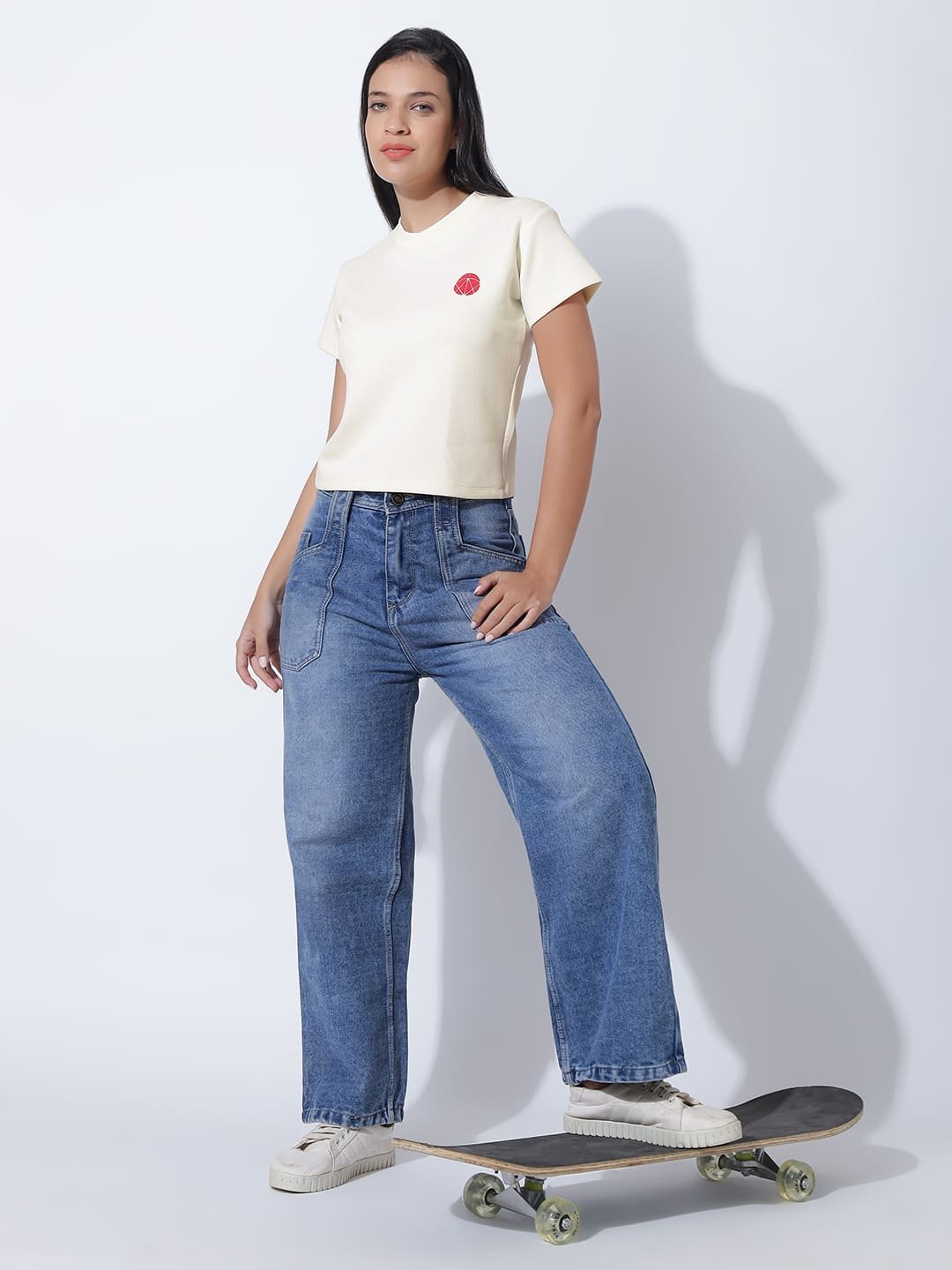 Moonlit Muse Fitted Tee - Image 4