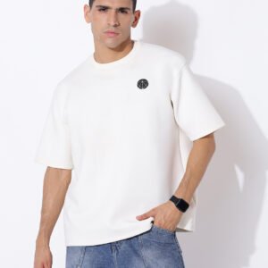 Ivory Dusk Oversized Tee