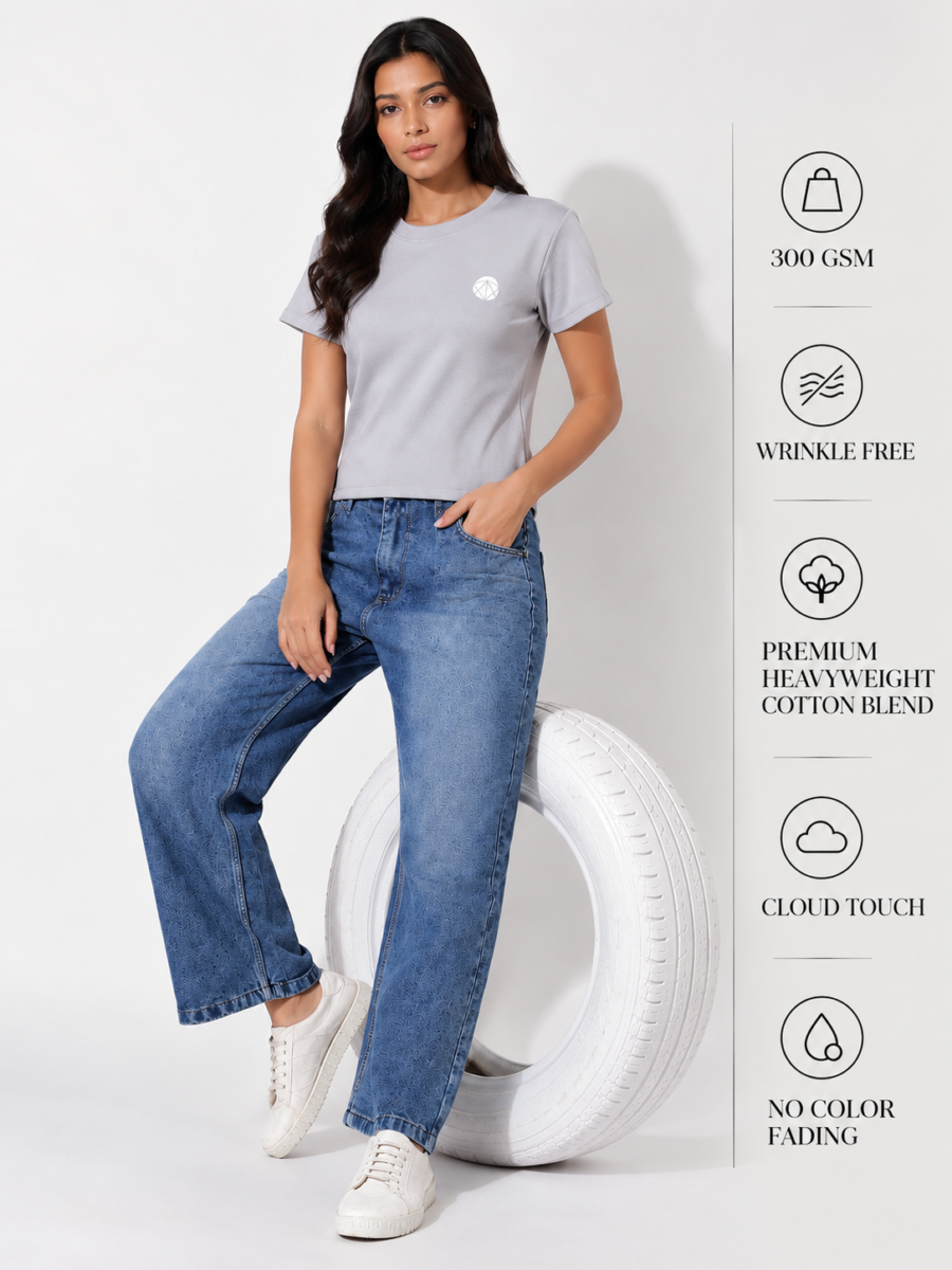 Frost Ash Fitted Tee