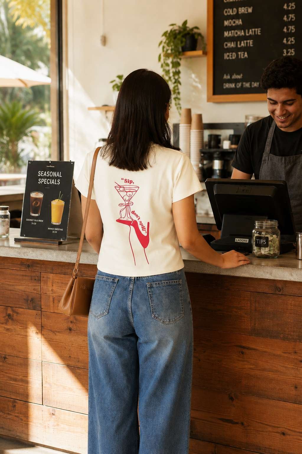 Moonlit Muse Fitted Tee