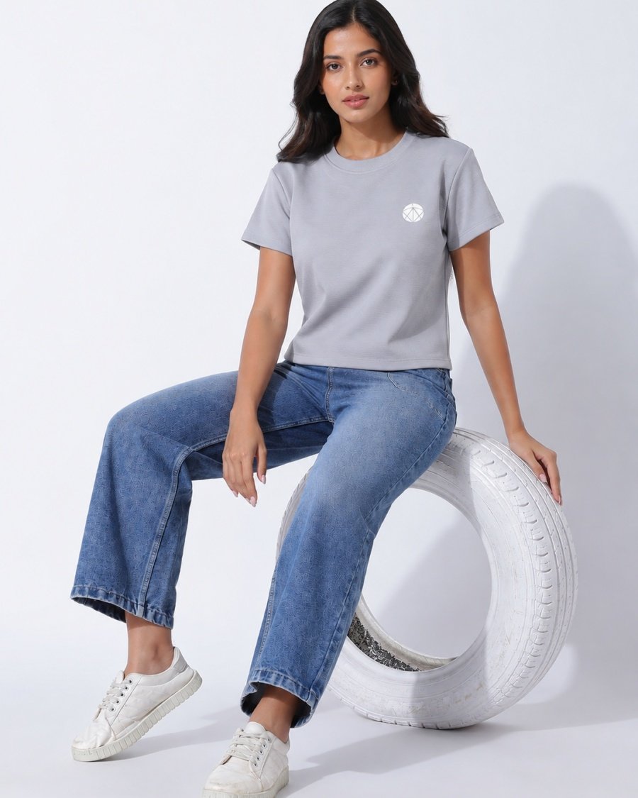 Frost Ash Fitted Tee