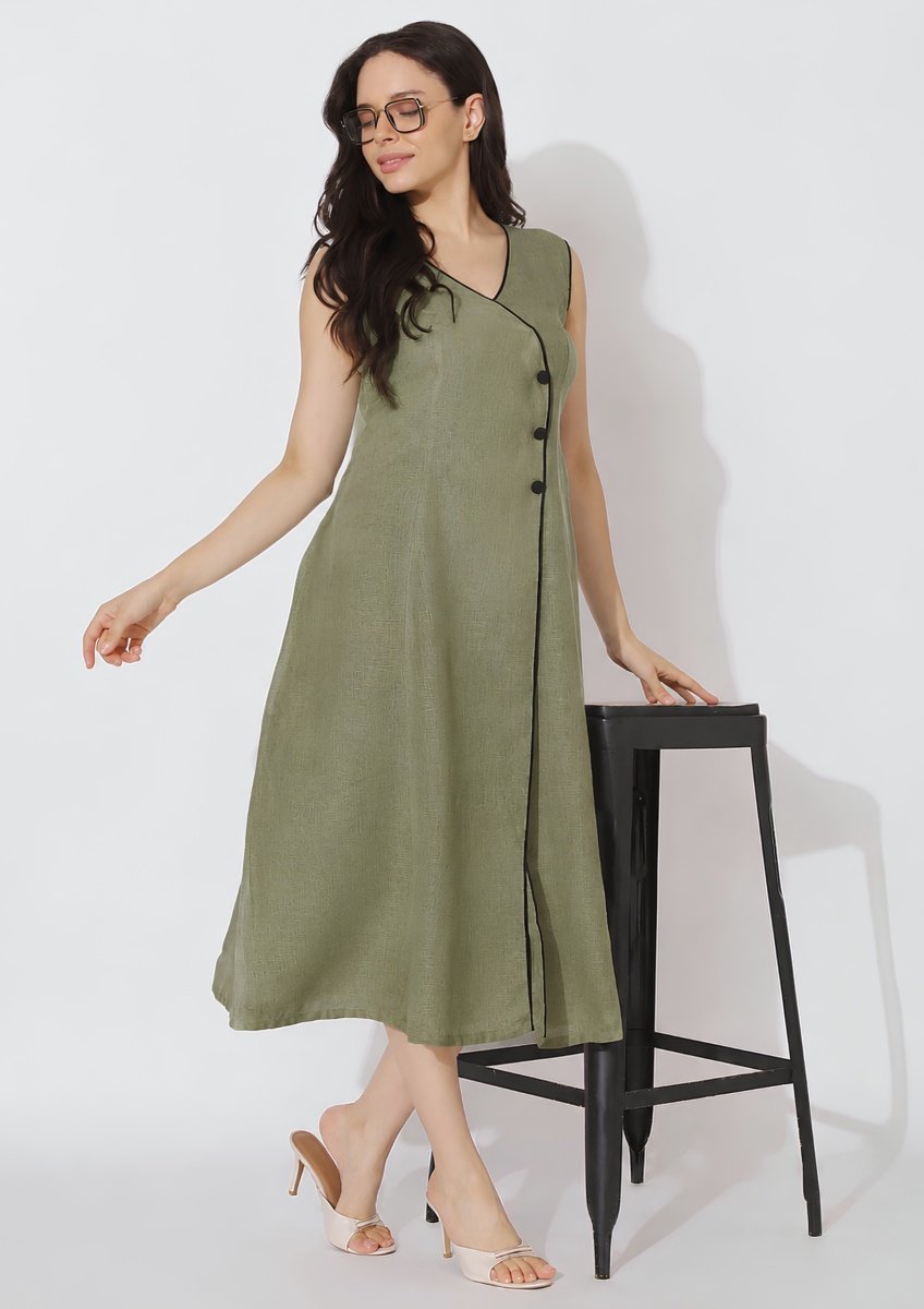 Celeste Dress – Green