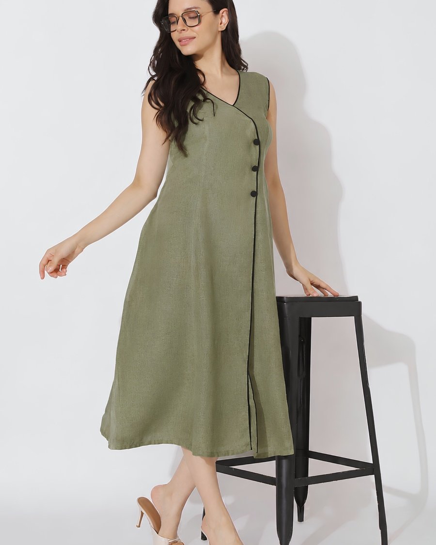 Celeste Dress – Green