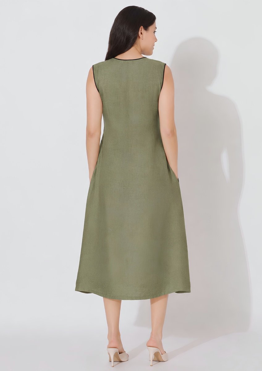 Celeste Dress – Green